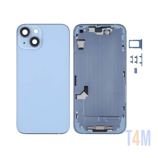 Back Cover+Frame Apple iPhone 14 Blue